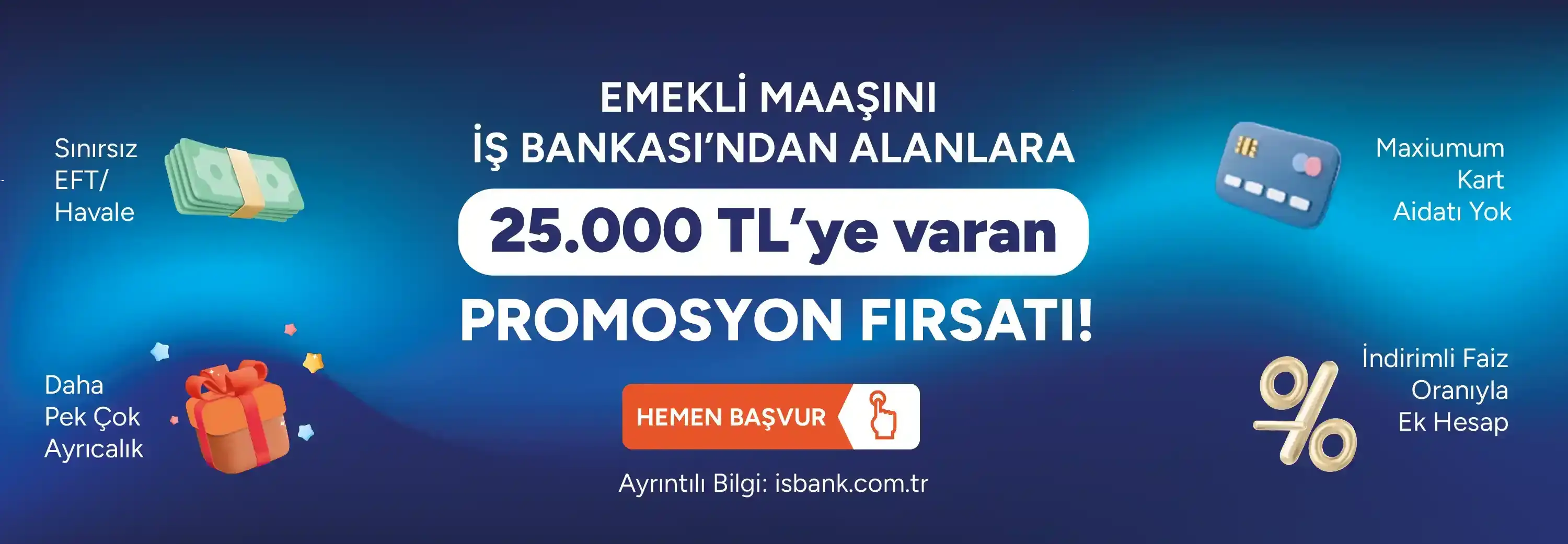 Emekli Bankacılığı İş Bankası Promosyon Teklifi