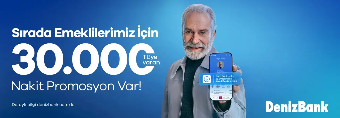 Emekli Bankacılığı Denizbank Promosyon Teklifi
