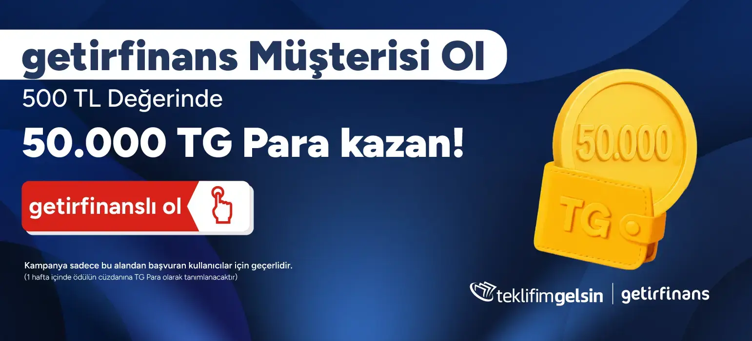 Getirfinans Müşterisi Ol!