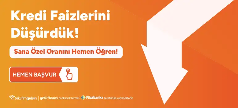 getirfinans'tan avantajlı kredi fırsatları!